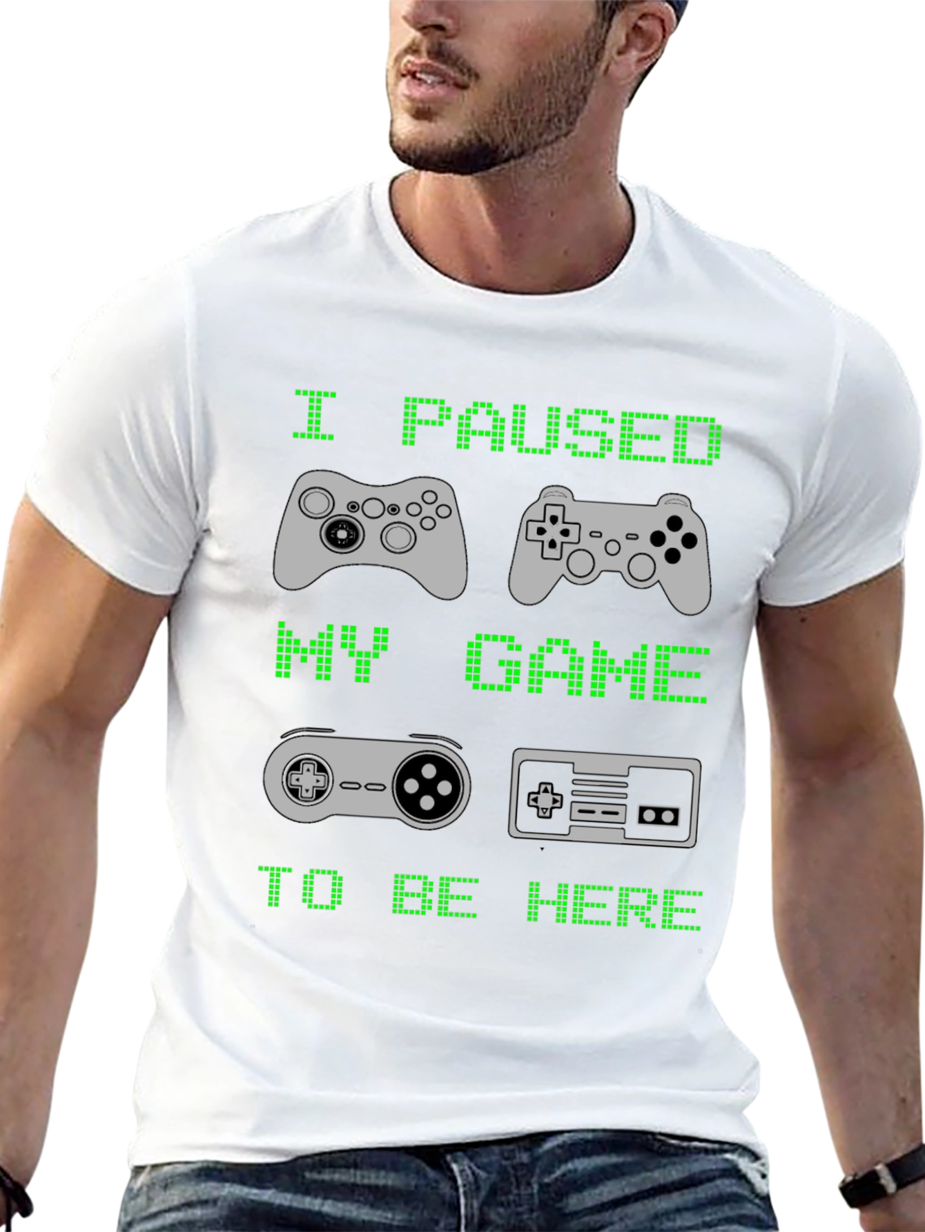 I Paused My Game to Be Here T-Shirt