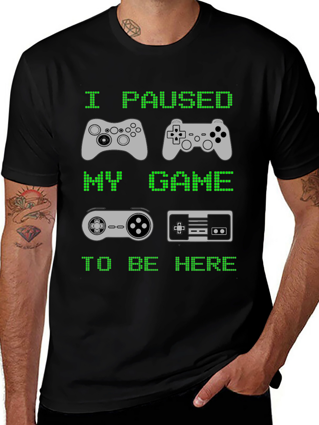 I Paused My Game to Be Here T-Shirt