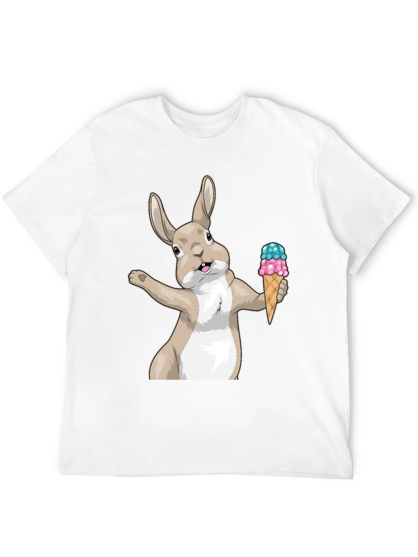 Bunny Ice Cream Graphic Tee