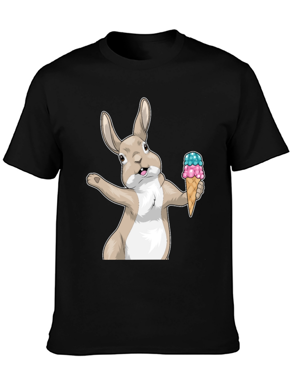 Bunny Ice Cream Graphic Tee