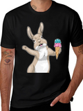 Bunny Ice Cream Graphic Tee