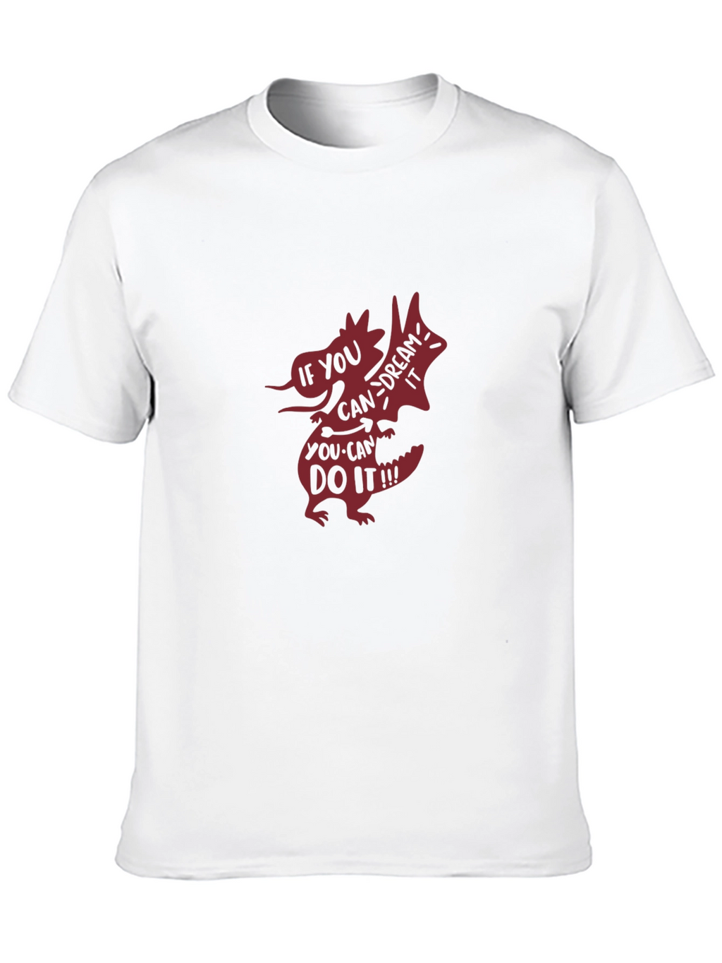 Dream It Do It Black Graphic Tee