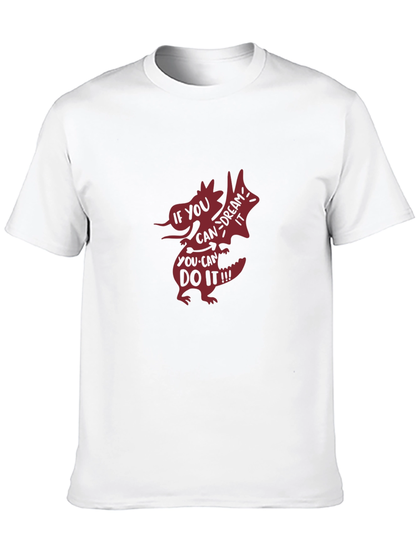 Dream It Do It Black Graphic Tee