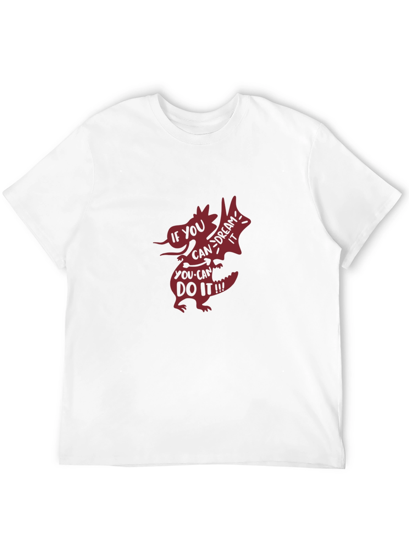 Dream It Do It Black Graphic Tee