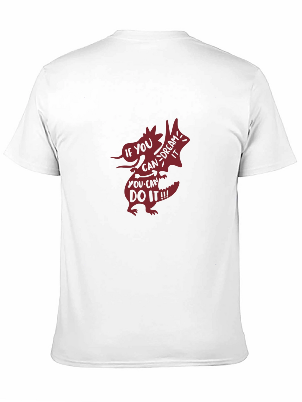 Dream It Do It Black Graphic Tee