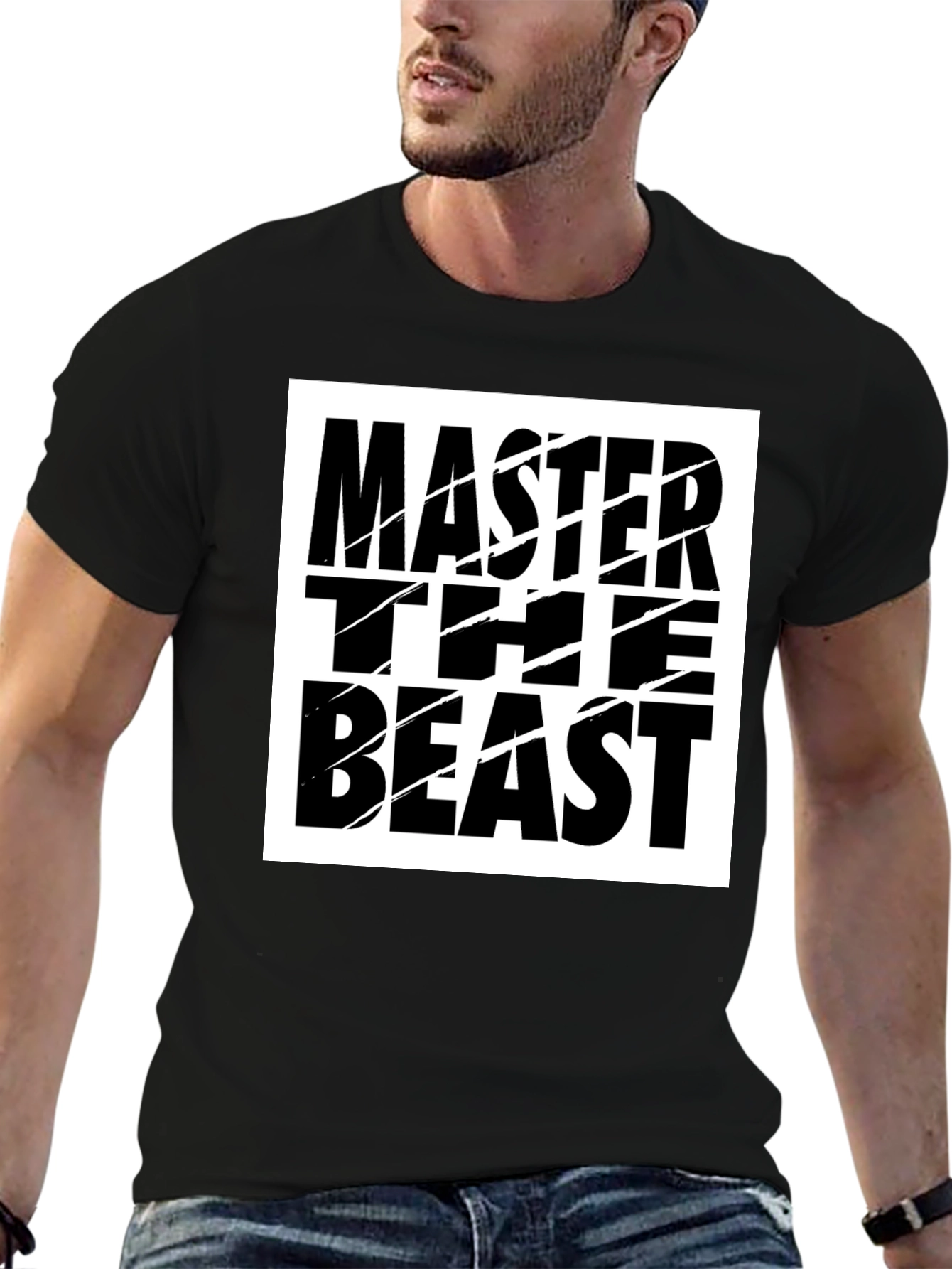 Master The Beast Black T-Shirt