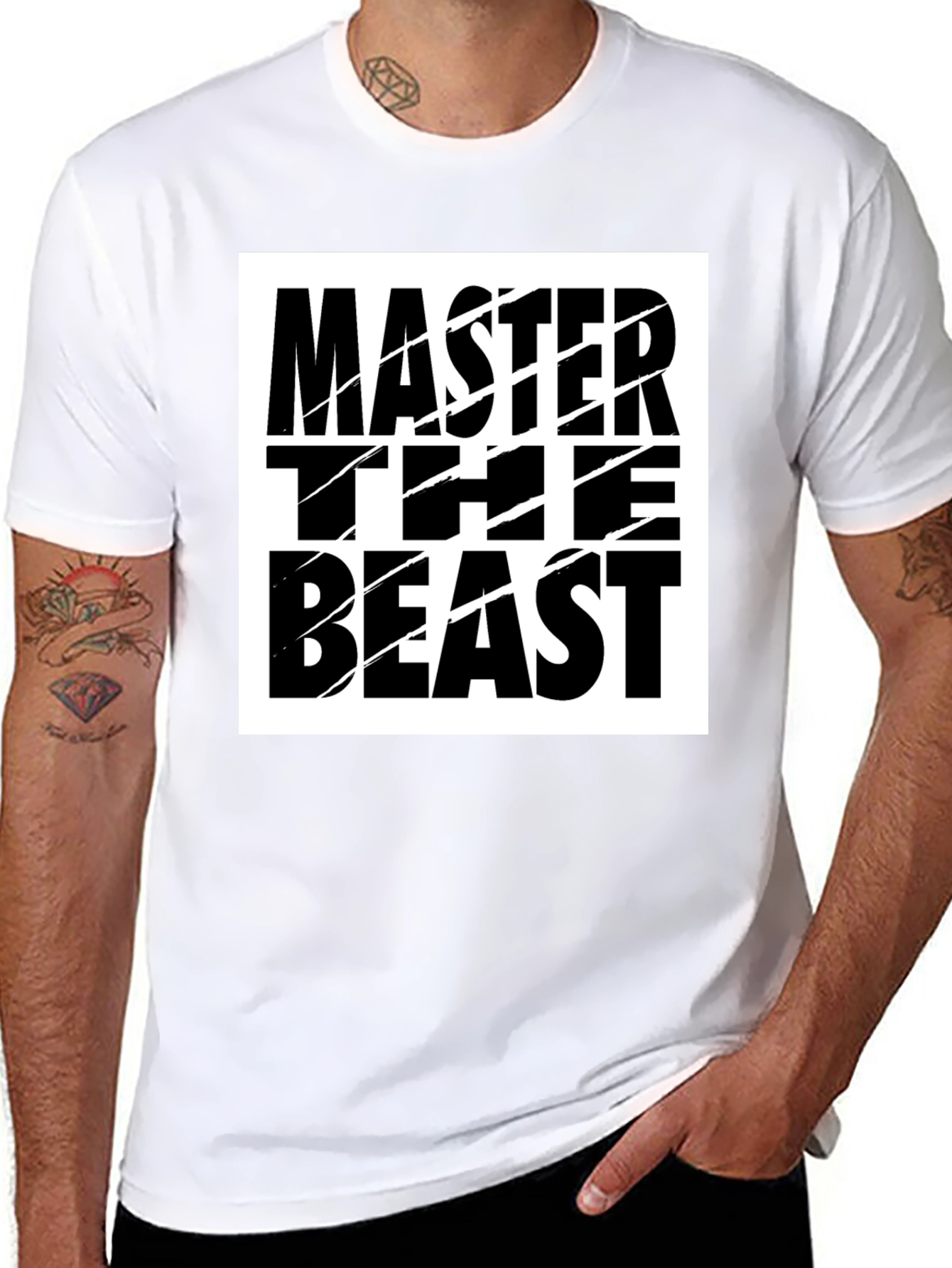 Master The Beast Black T-Shirt