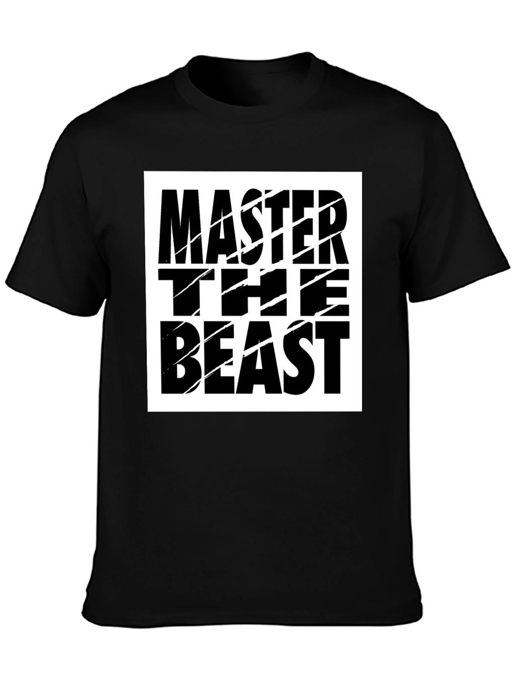 Master The Beast Black T-Shirt
