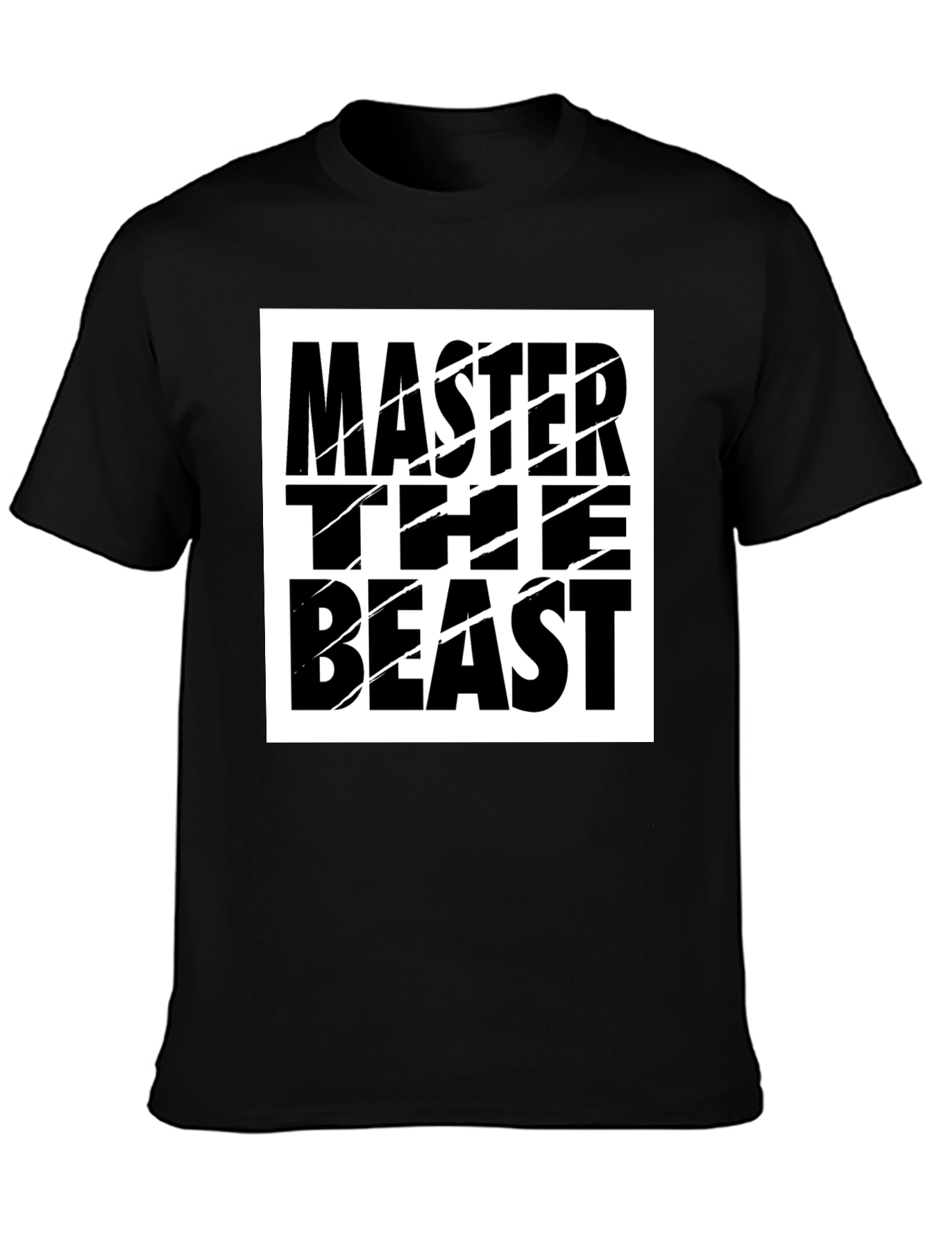 Master The Beast Black T-Shirt