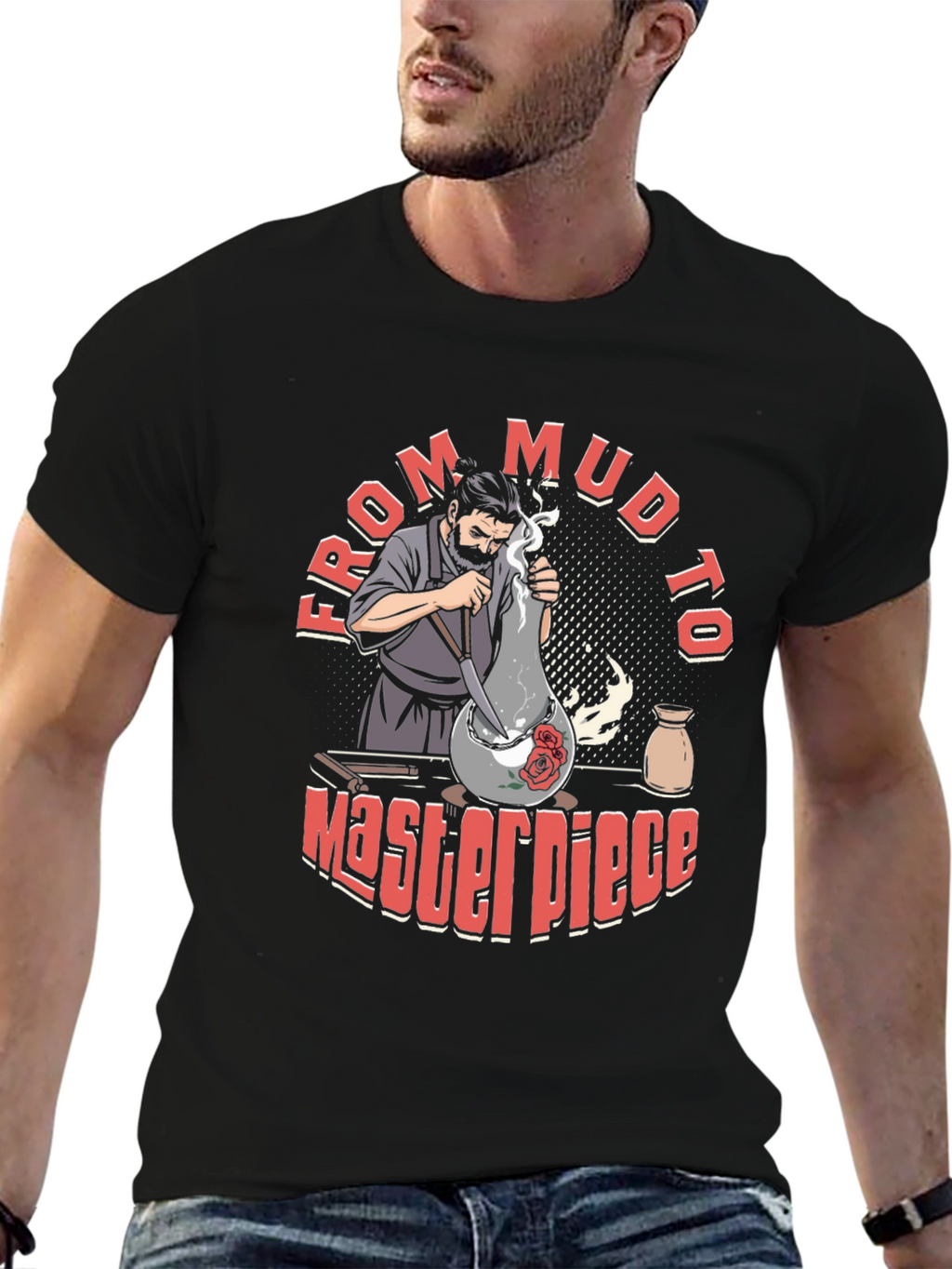 Artisan Pottery T-Shirt: From Mud To Masterpiece