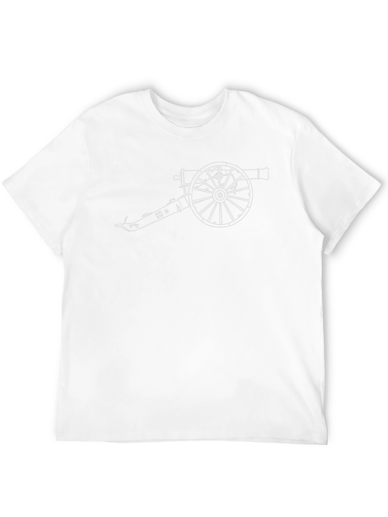 Cannon Graphic Black T-Shirt
