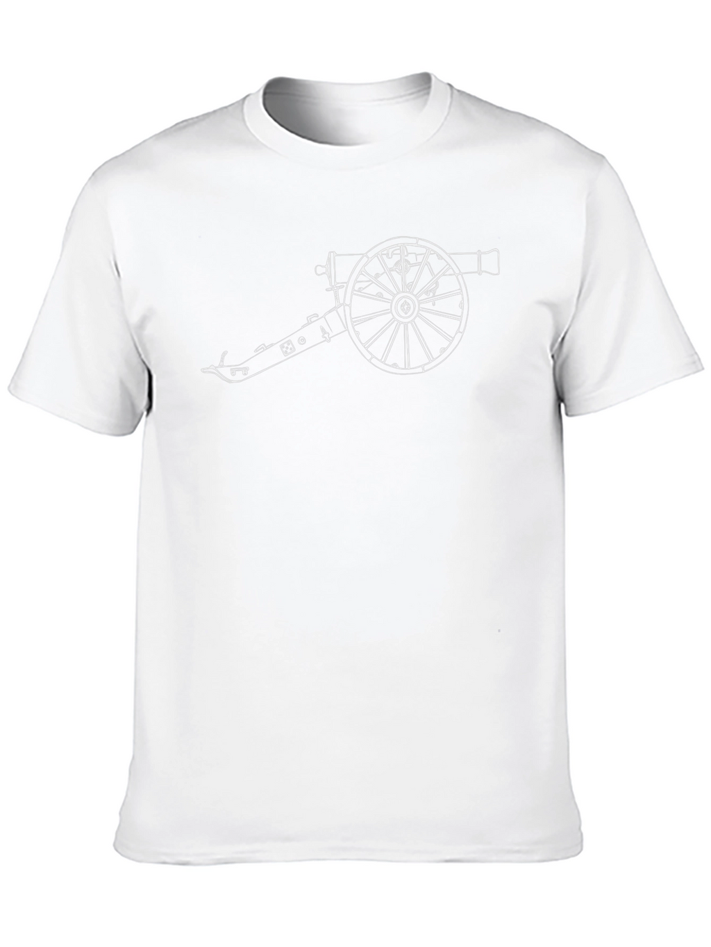 Cannon Graphic Black T-Shirt