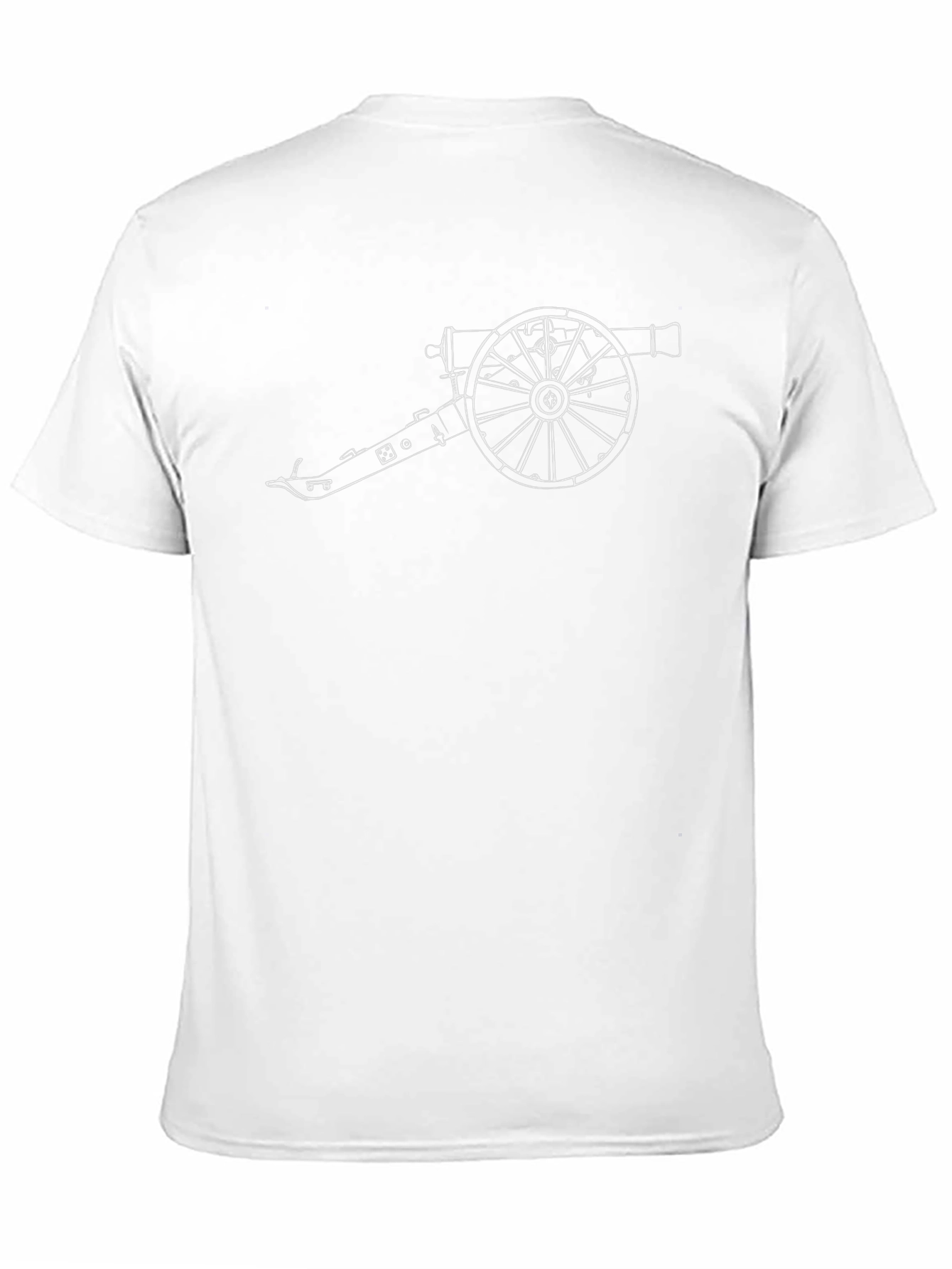 Cannon Graphic Black T-Shirt