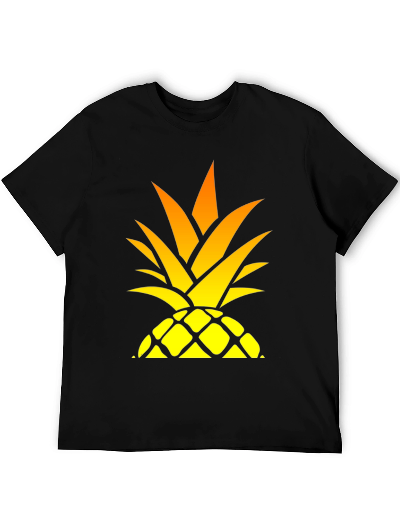 Pineapple Graphic T-Shirt - Stylish Summer Apparel