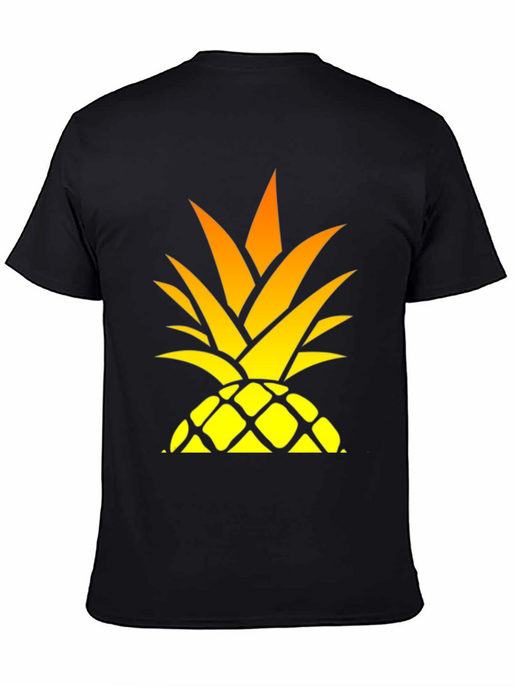 Pineapple Graphic T-Shirt - Stylish Summer Apparel