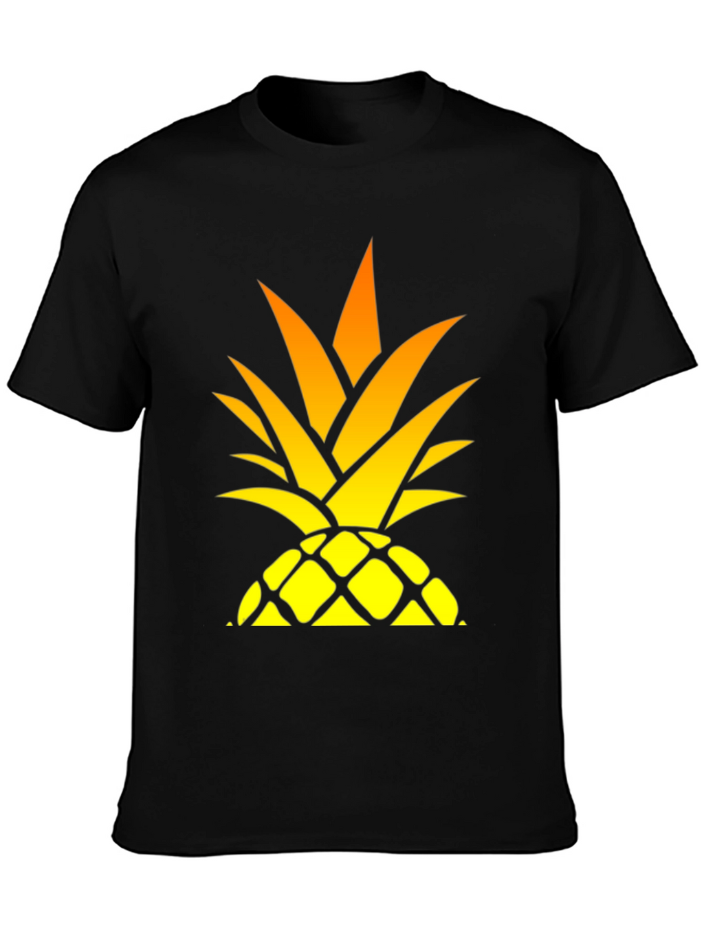 Pineapple Graphic T-Shirt - Stylish Summer Apparel