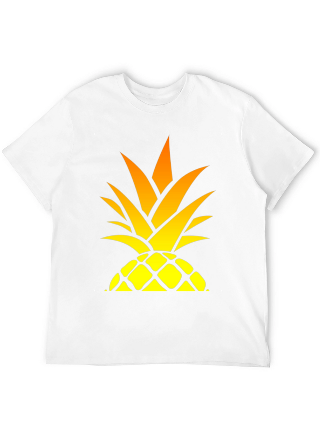 Pineapple Graphic T-Shirt - Stylish Summer Apparel