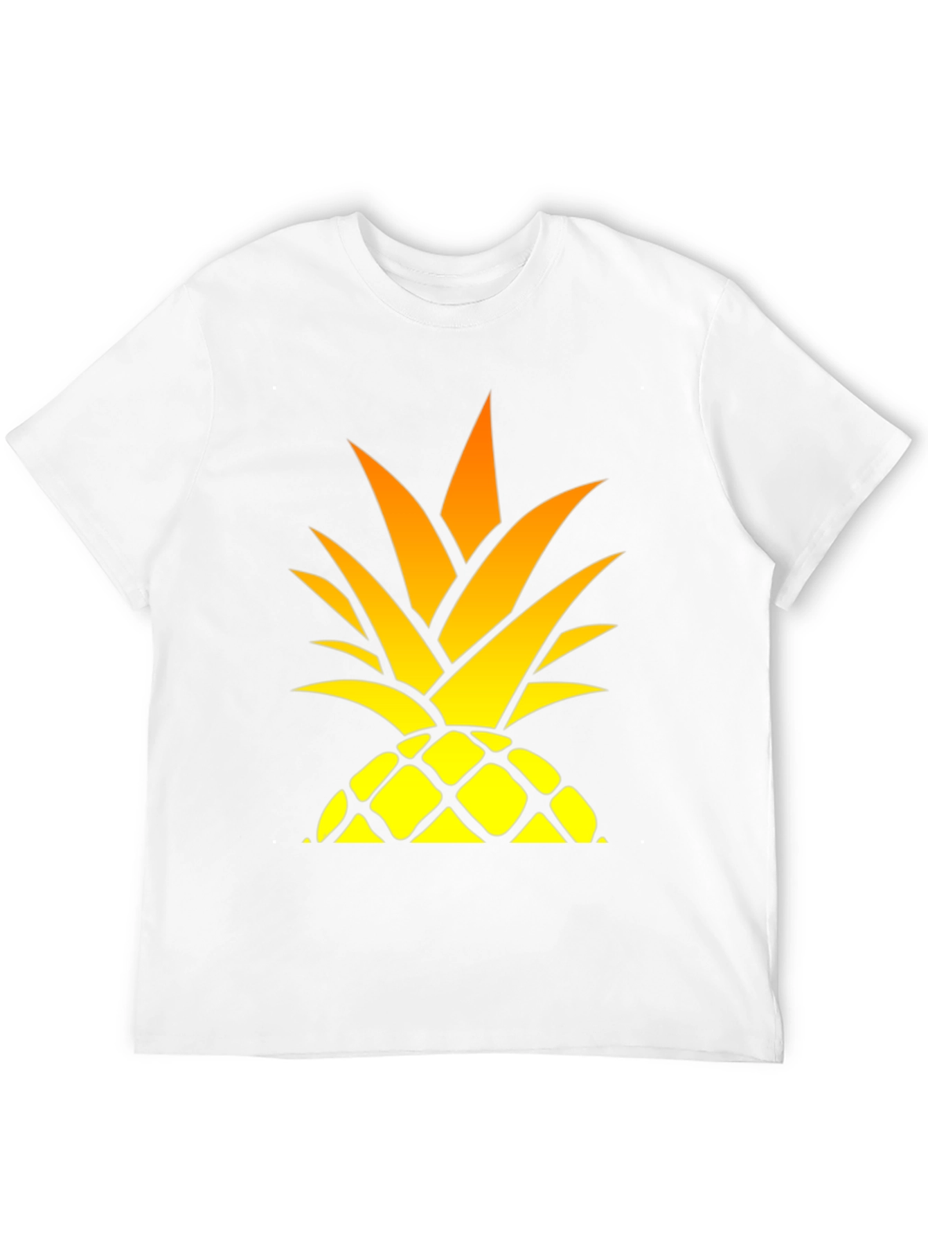 Pineapple Graphic T-Shirt - Stylish Summer Apparel