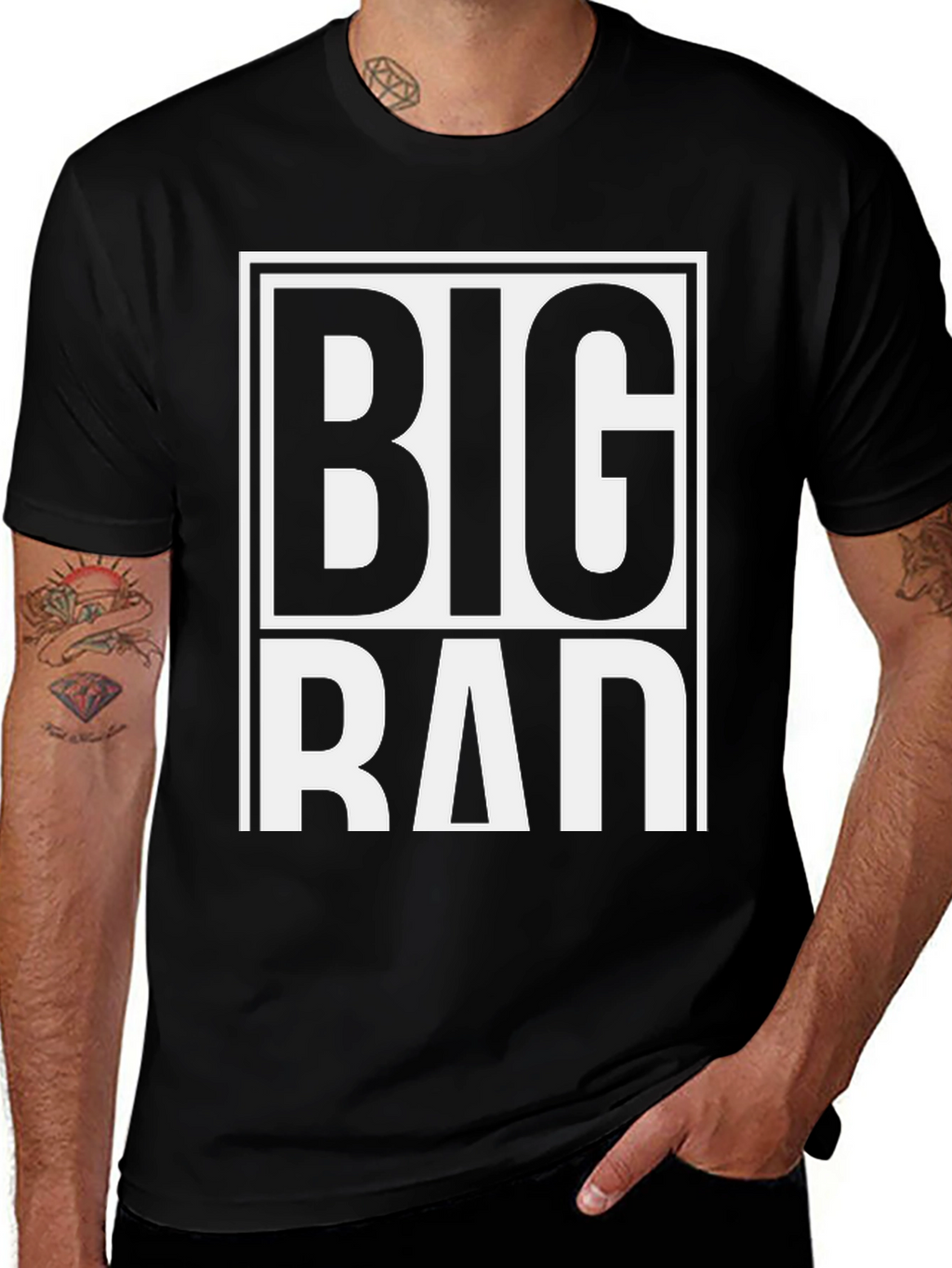 Big Rad Graphic Tee - Bold Statement T-Shirt