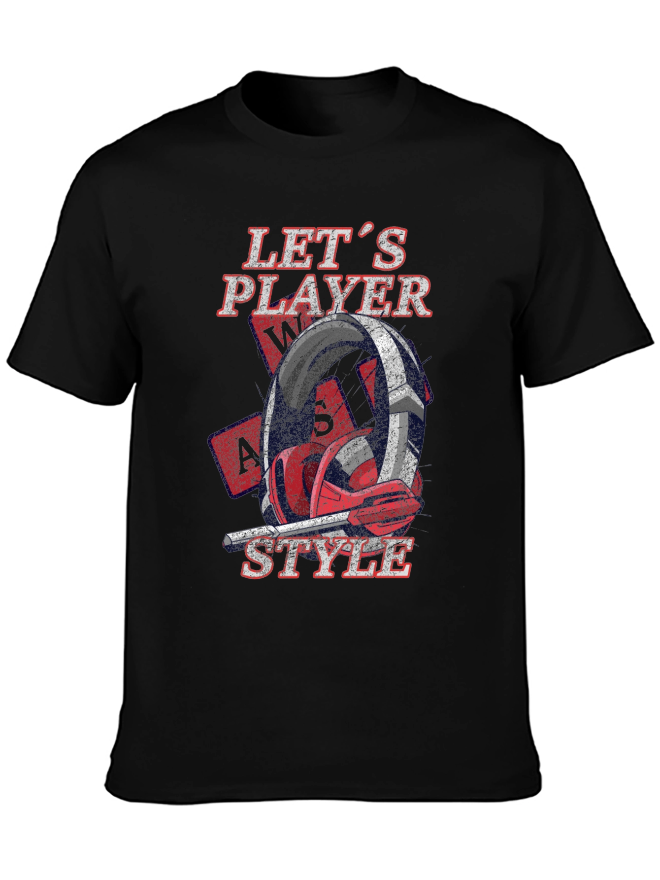 Lets Player Style Graphic T-Shirt