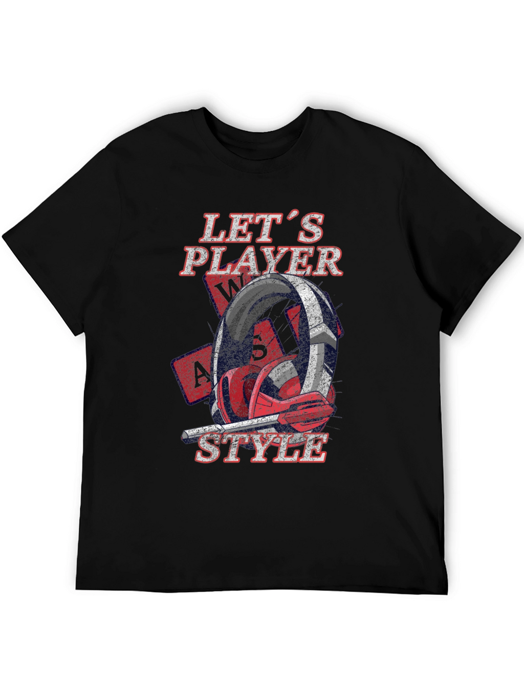 Lets Player Style Graphic T-Shirt