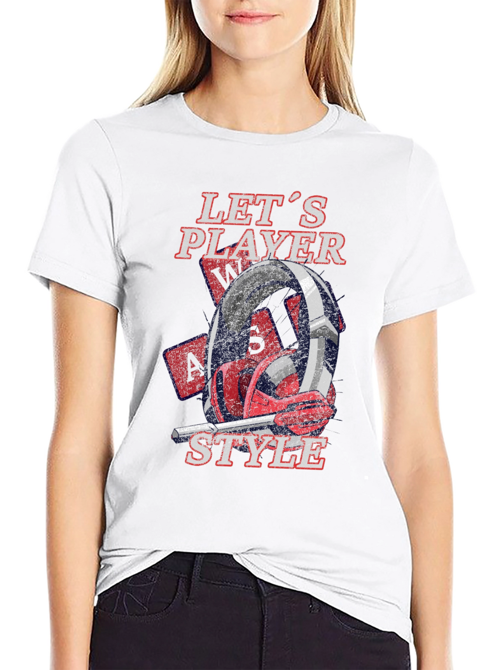 Lets Player Style Graphic T-Shirt