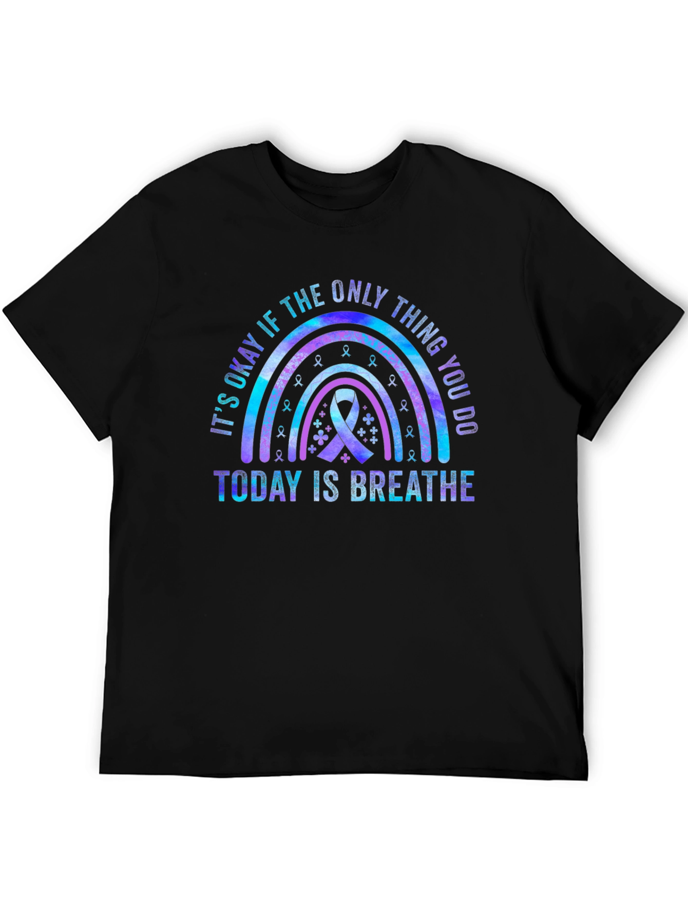 Mental Health Awareness Tee - Its Okay To Breathe