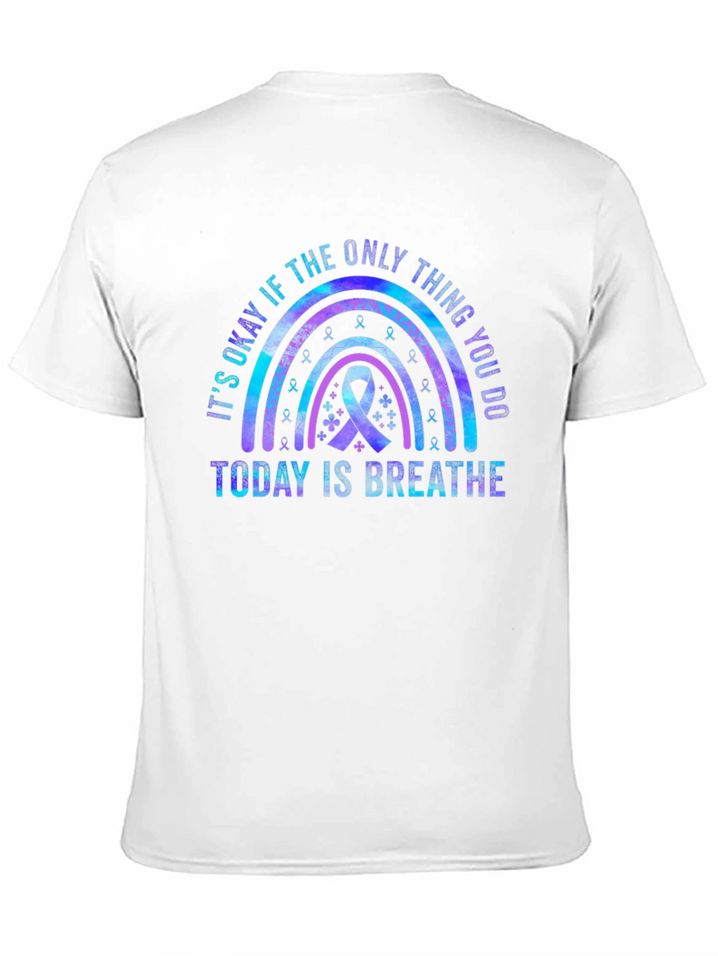 Mental Health Awareness Tee - Its Okay To Breathe