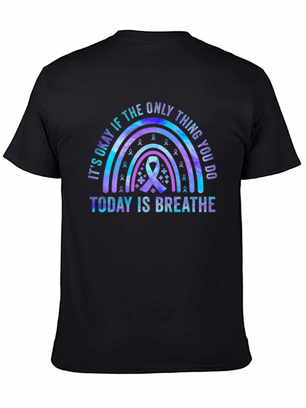 Mental Health Awareness Tee - Its Okay To Breathe
