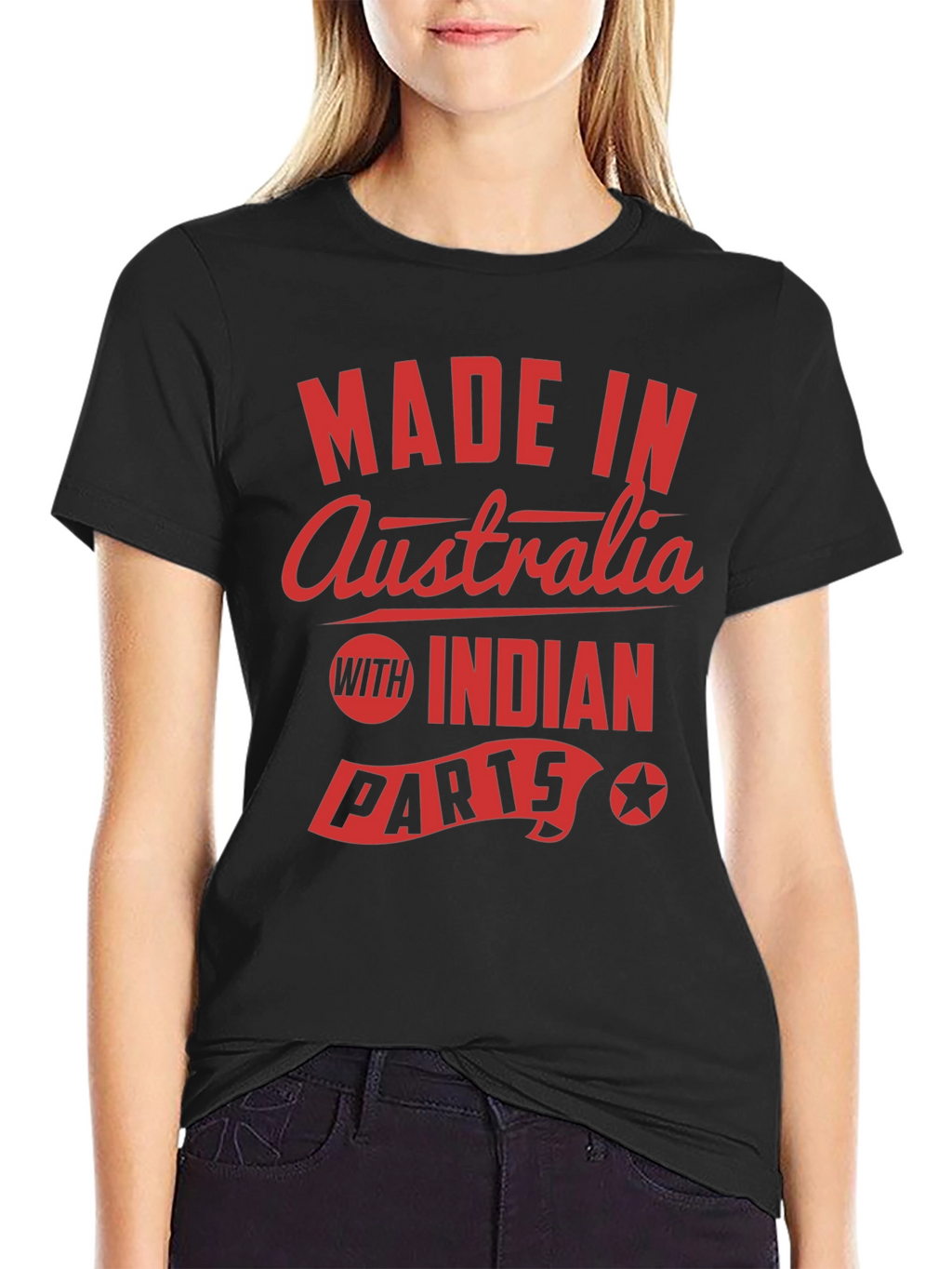 Made in Australia with Indian Parts T-Shirt