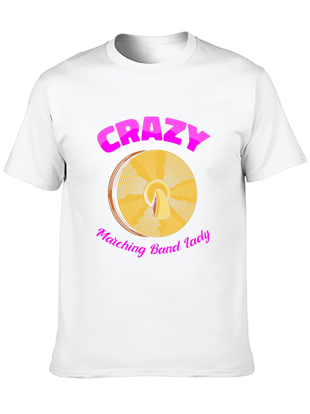 Crazy Marching Band Lady T-Shirt