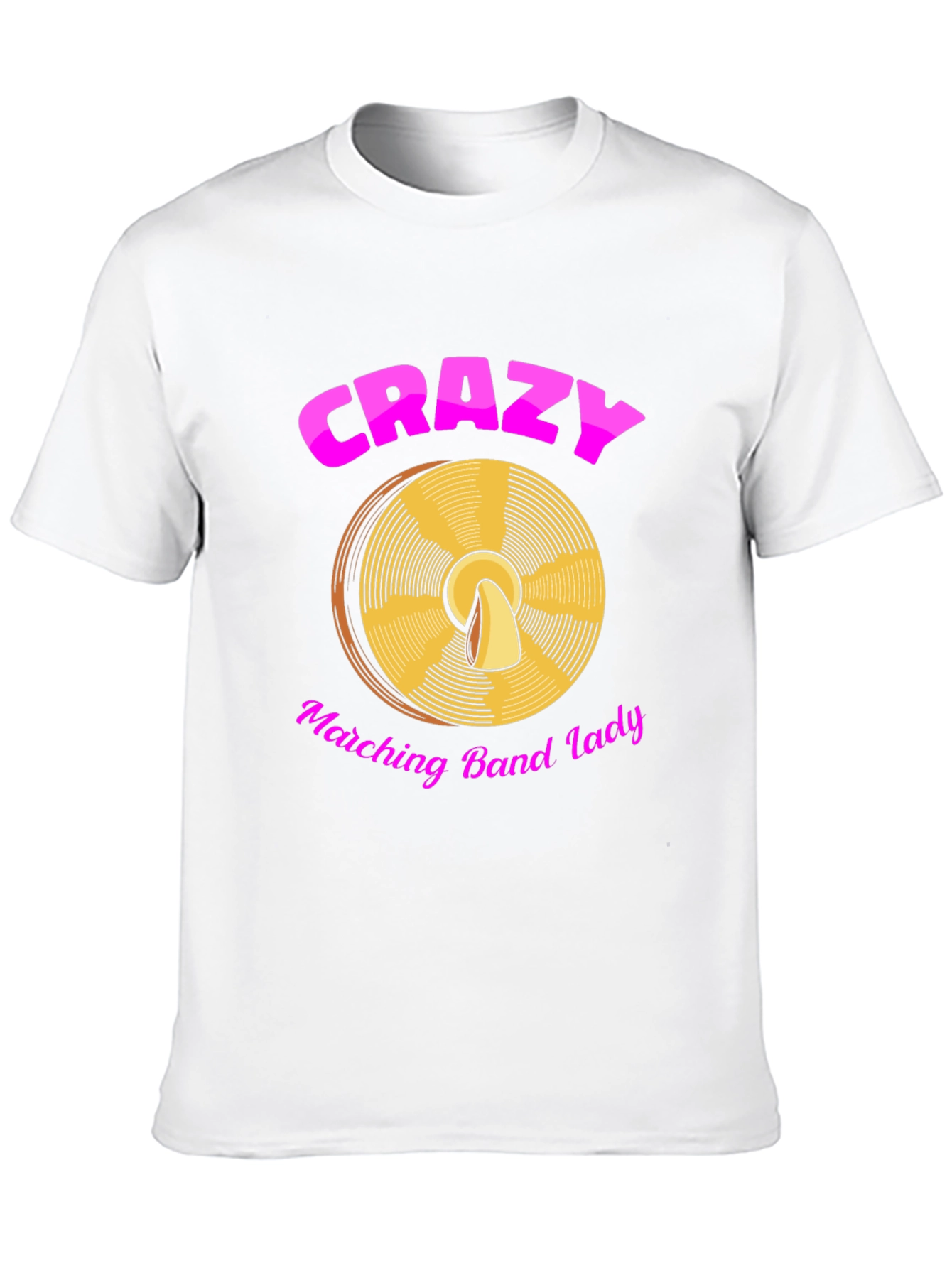 Crazy Marching Band Lady T-Shirt