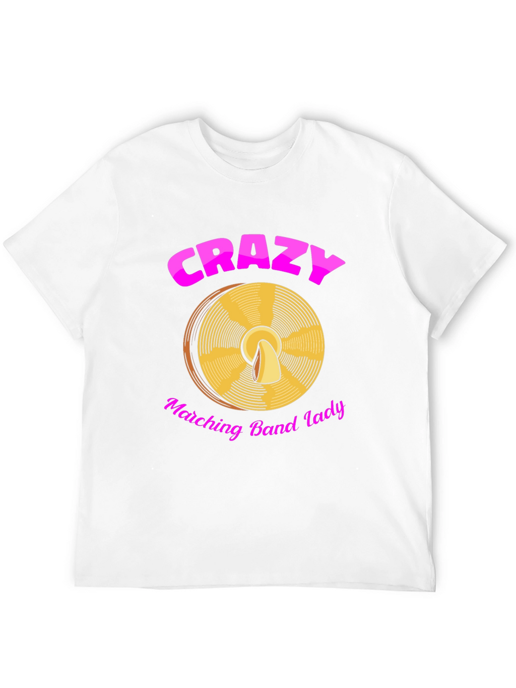 Crazy Marching Band Lady T-Shirt