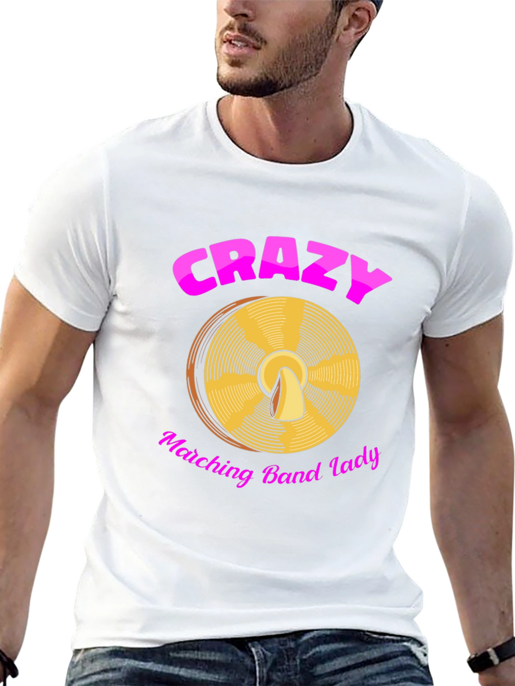 Crazy Marching Band Lady T-Shirt