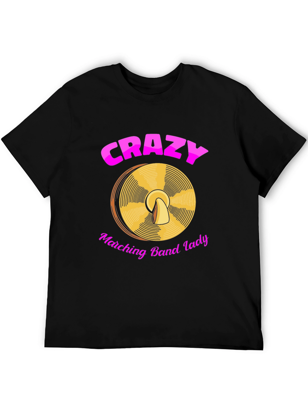 Crazy Marching Band Lady T-Shirt