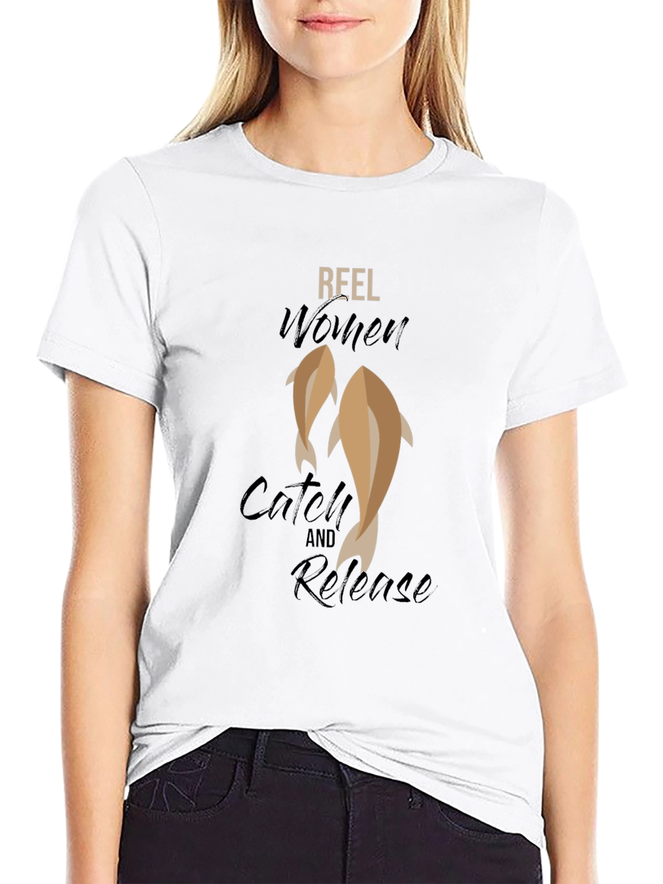 Reel Women Catch & Release Graphic Tee
