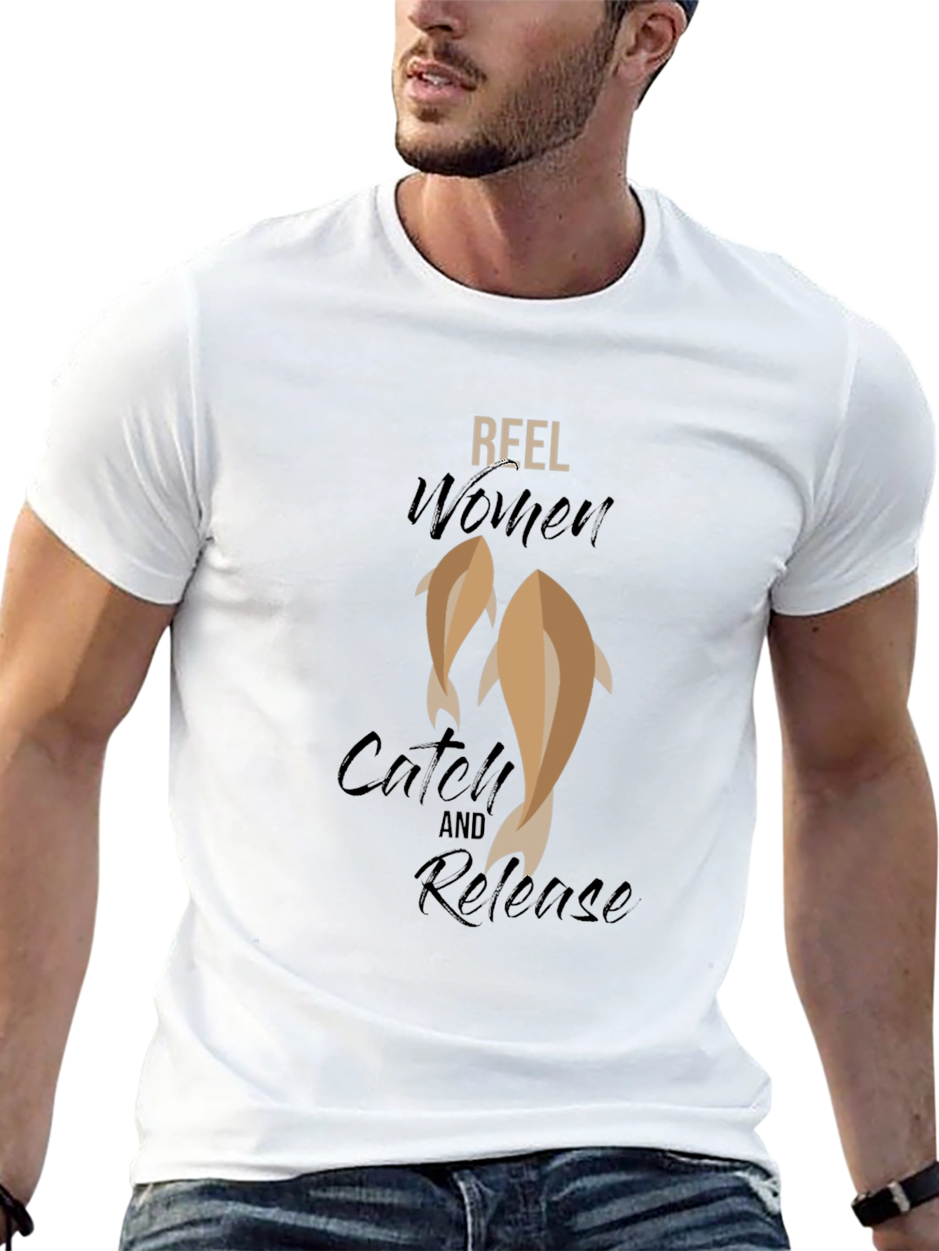 Reel Women Catch & Release Graphic Tee