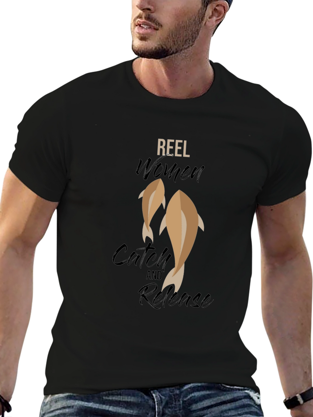 Reel Women Catch & Release Graphic Tee