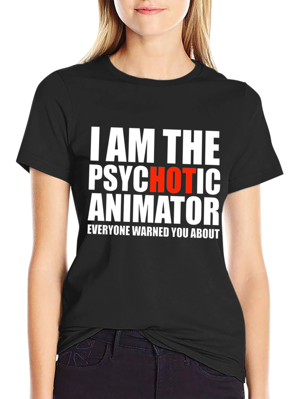 Psychotic Animator Graphic T-Shirt