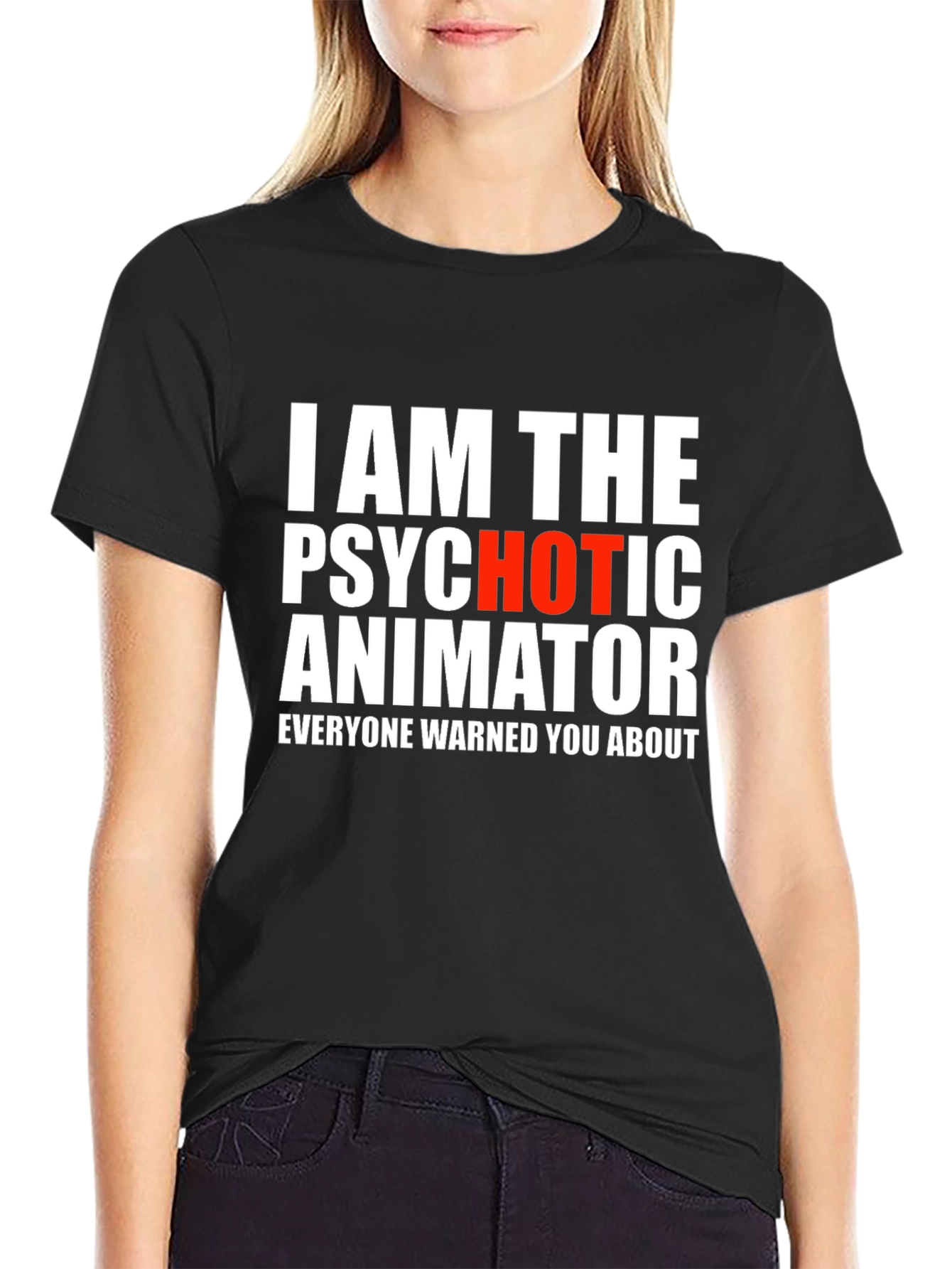 Psychotic Animator Graphic T-Shirt
