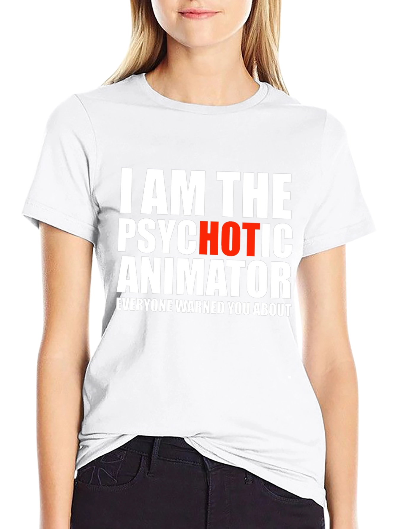 Psychotic Animator Graphic T-Shirt