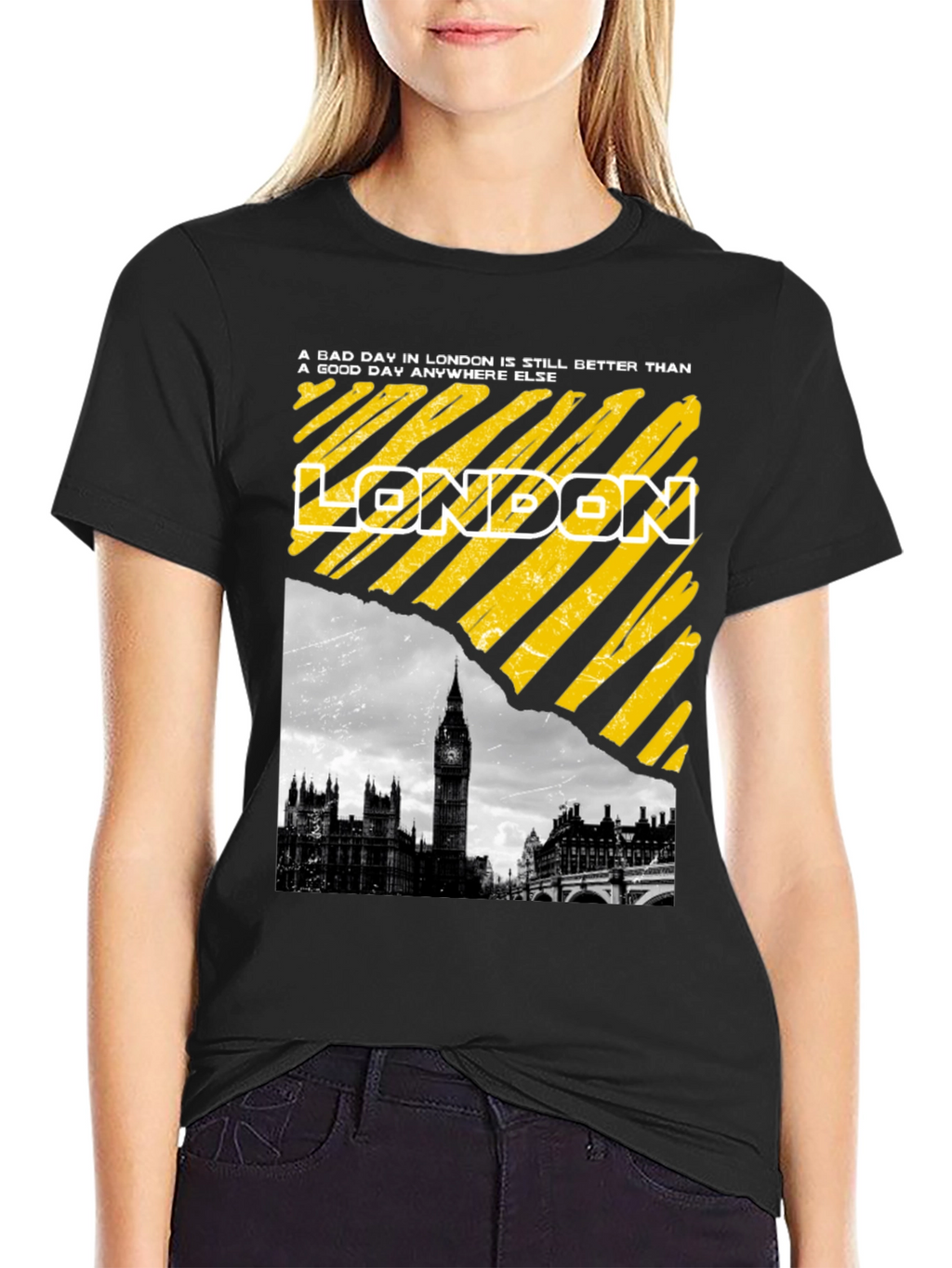 London Graphic T-Shirt - Cityscape Design
