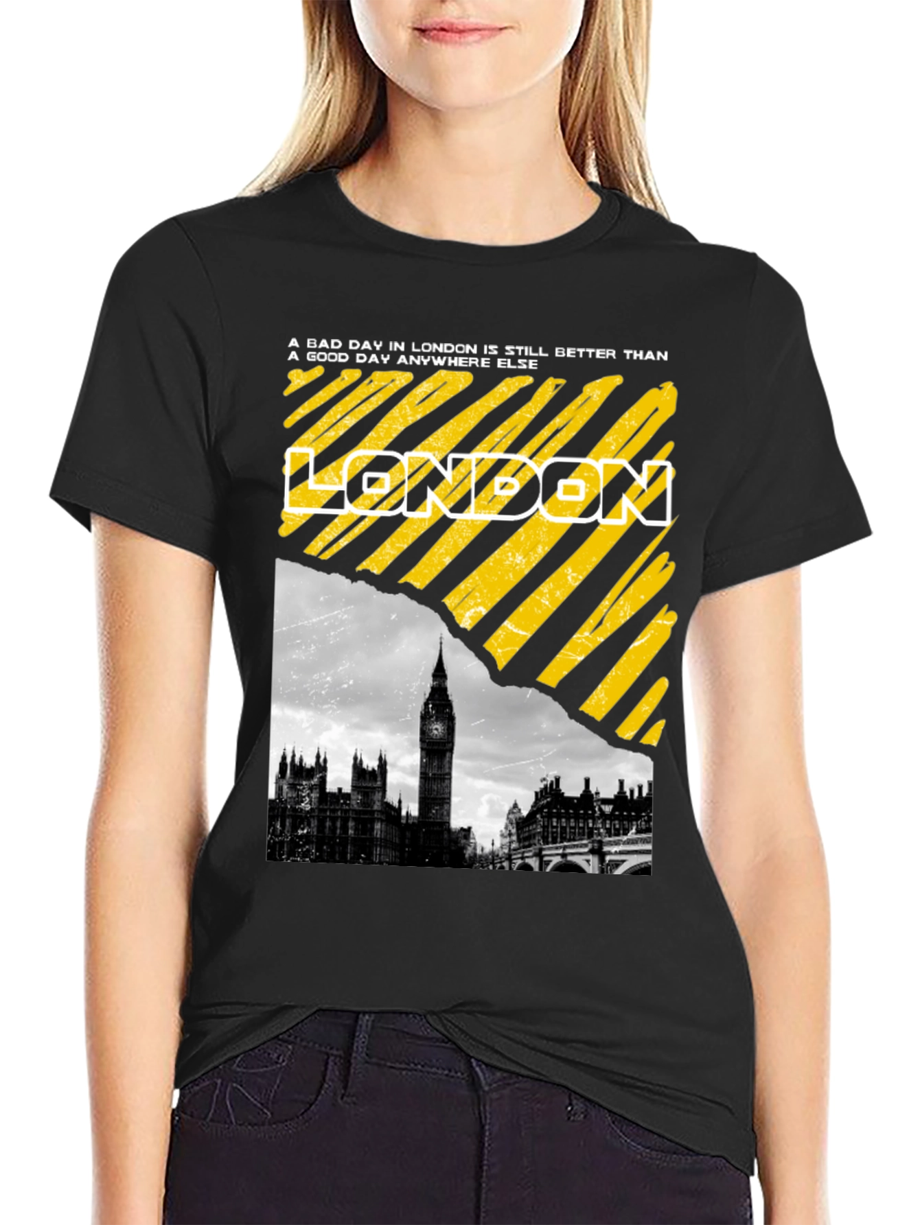London Graphic T-Shirt - Cityscape Design