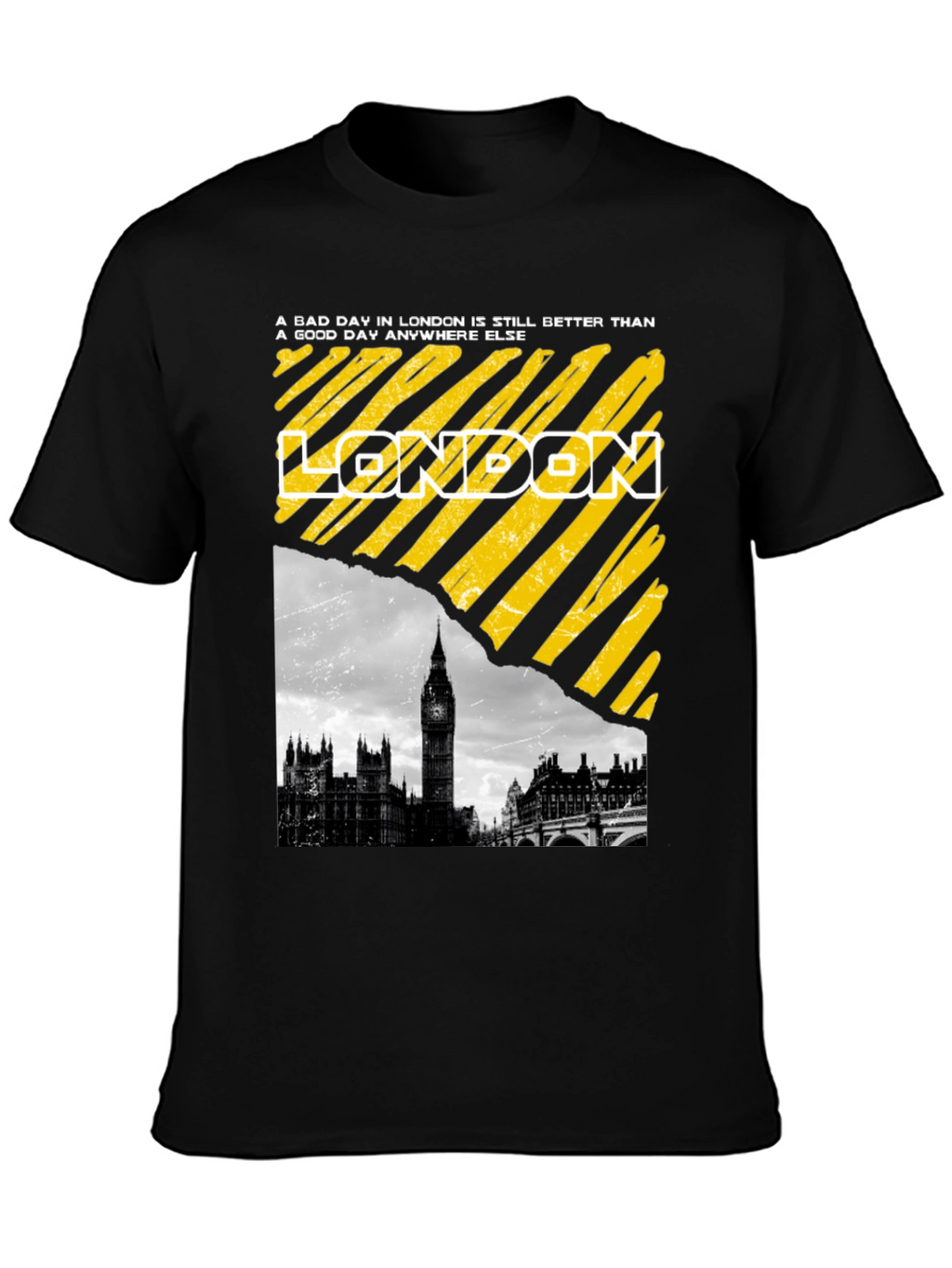 London Graphic T-Shirt - Cityscape Design