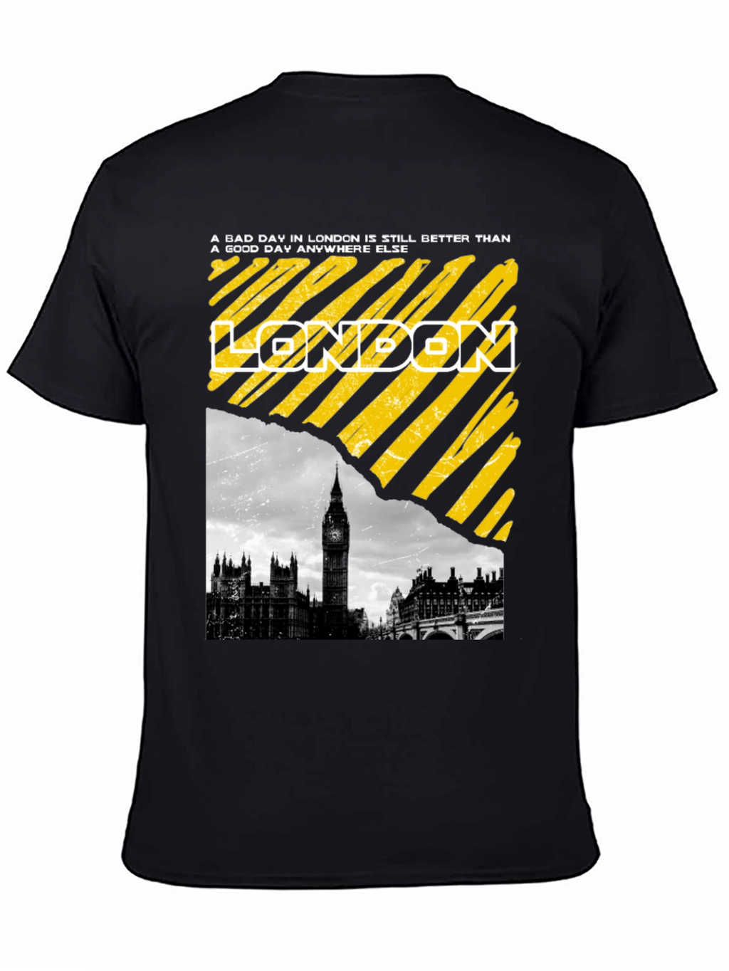 London Graphic T-Shirt - Cityscape Design