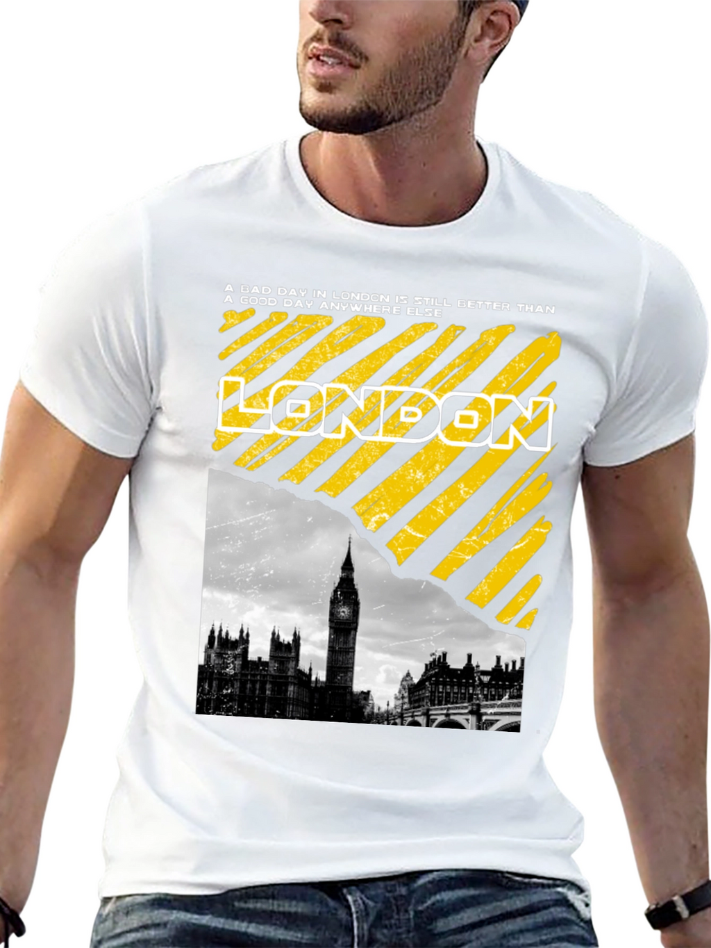 London Graphic T-Shirt - Cityscape Design