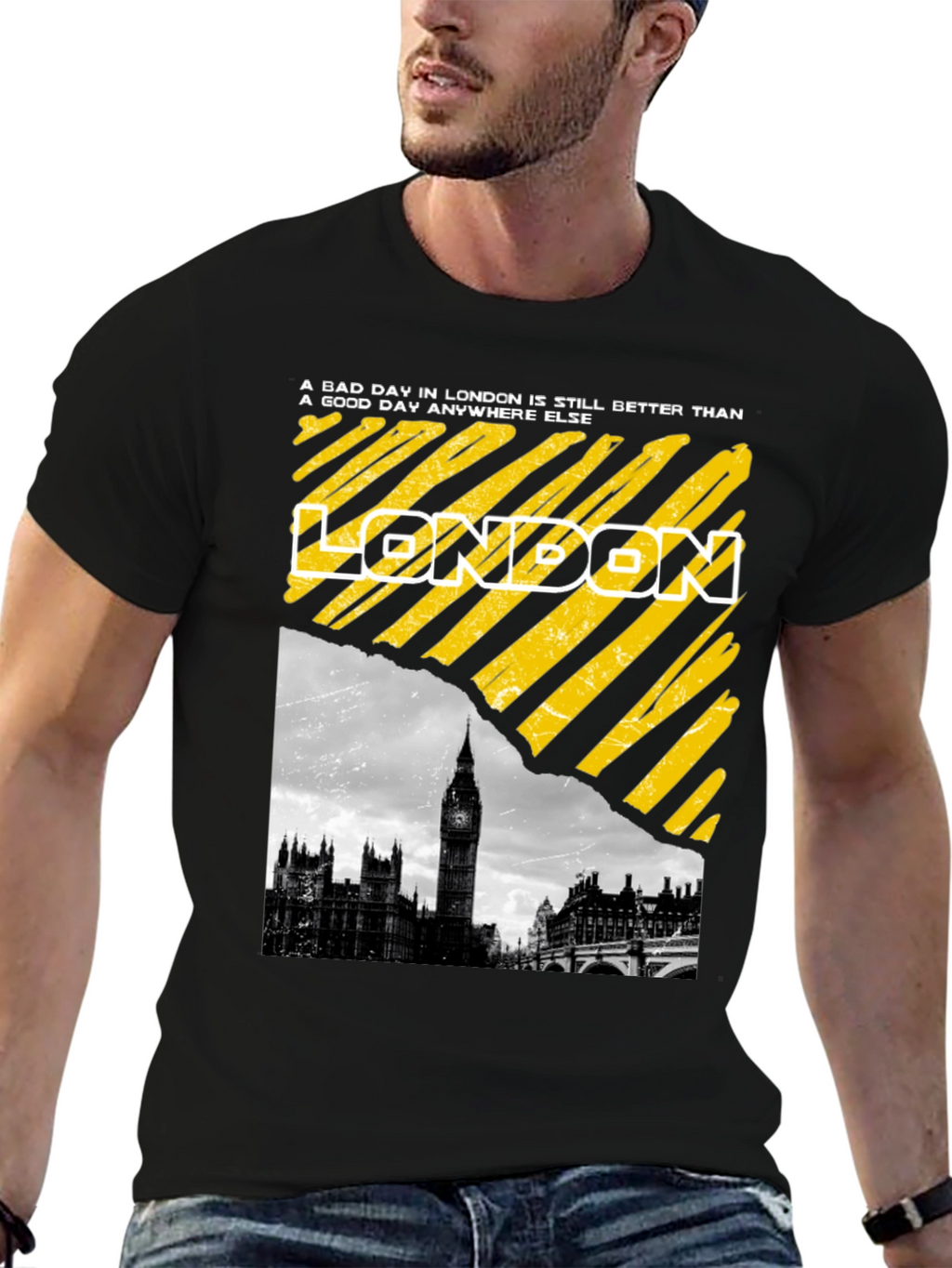 London Graphic T-Shirt - Cityscape Design