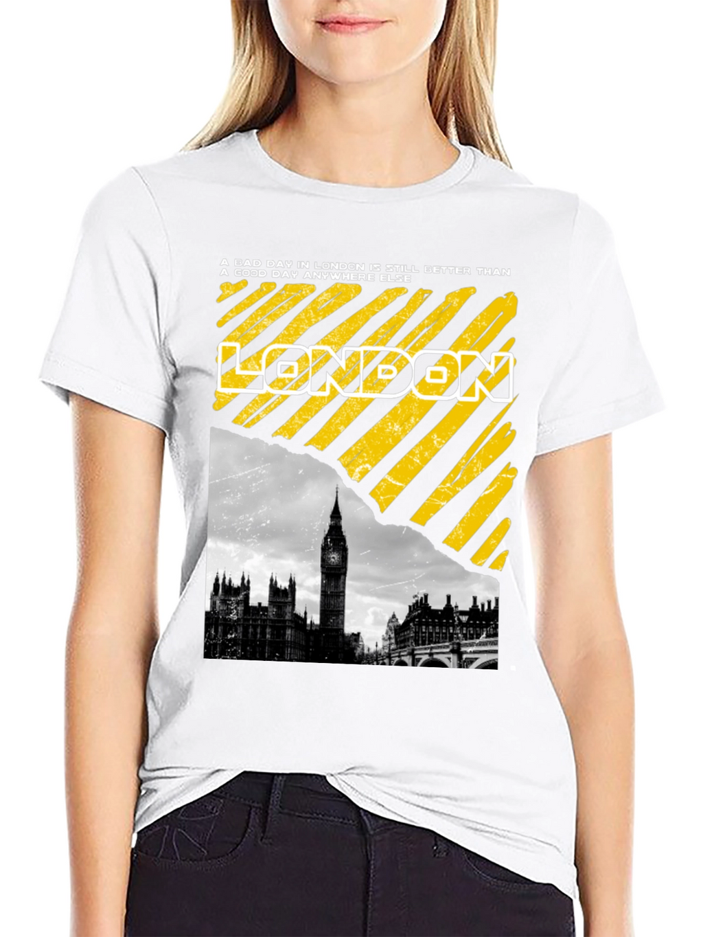 London Graphic T-Shirt - Cityscape Design