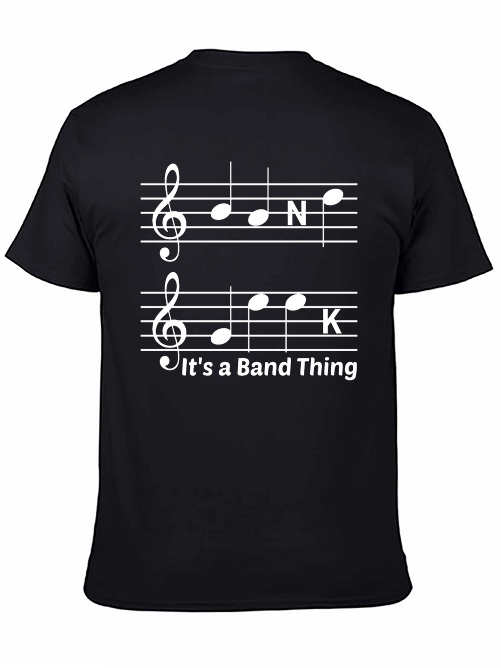 Musical Note Band Thing T-Shirt