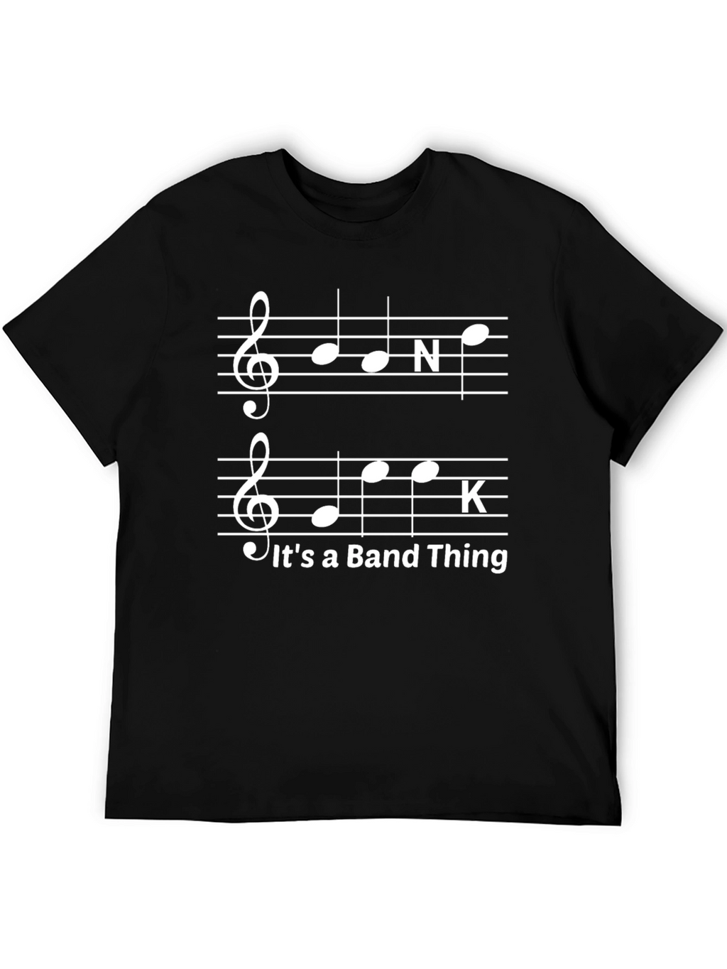 Musical Note Band Thing T-Shirt